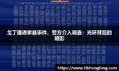 戈丁遭遇家暴事件，警方介入调查：光环背后的暗影